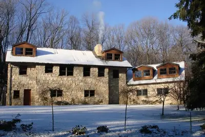 Image de Stonewood Lodge: Une superbe maison de montagne de luxe en pierre pour les amoureux de la nature! ! ! !