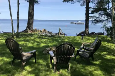 Image de Cabine au bord de l'eau au lac Sebago