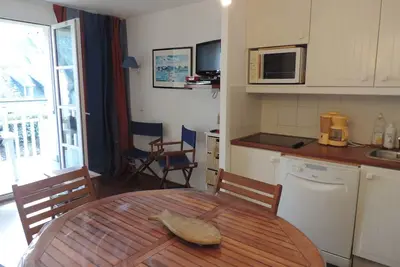 Image de Bel appartement duplex avec piscine au centre de Bénodet