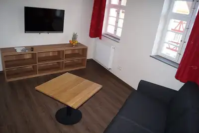 Image de Appartement au dernier étage pour 4 personnes avec vue sur les toits de la vieille ville