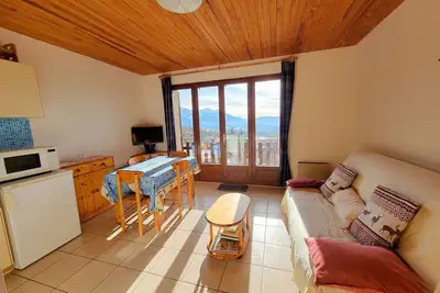 Image de Studio spacieux 4 pers avec balcon à Saint-Michel-de-Chaillol