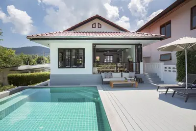 Image de Khamin Pool Villa, 2 Br, 2 Ba, jusqu'à 6 personnes, 5 'en voiture de la plage de Chaweng