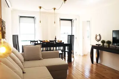 Image de Appartement duplex dans le centre historique de Lisbonne avec climatisation et WiFi