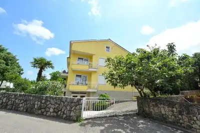 Image de Appartement de vacances Malinska pour 1 - 4 personnes avec 1 chambre à coucher - Appartement de vaca