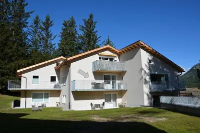Image de Appartement de vacances Pontresina pour 1 - 4 personnes avec 2 chambres à coucher - Logement de vaca