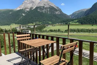Image de Appartement de vacances La Punt-Chamues-ch pour 1 - 2 personnes avec 1 chambre à coucher - Apparteme