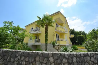 Image de Appartement de vacances Malinska pour 1 - 4 personnes avec 1 chambre à coucher - Appartement de vaca