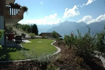 Image de Appartement de vacances Les Agettes pour 1 - 4 personnes avec 1 chambre à coucher - Chalet