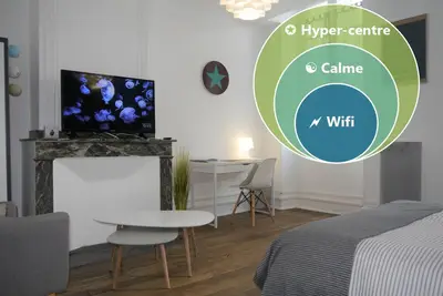 Image de Centre ★ Élégant T2-60 m2 ★ 2 grandes chambres