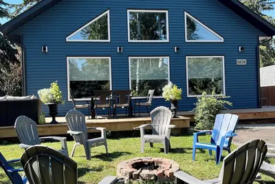 Image de Demi pâté de maisons de la plage, quartier des cottages calme