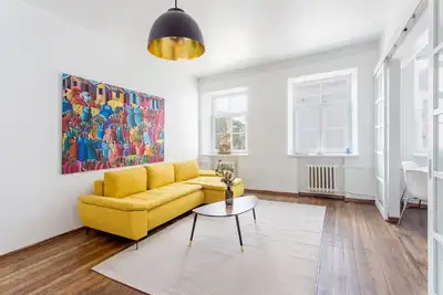 Image de Nouveau calme et confortable Apt dans la vieille ville un parking gratuit Pamenkalnio