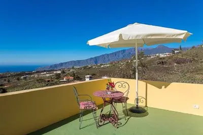 Image de Maison de vacances sur le côté ensoleillé de La Palma avec vue et Wi-Fi