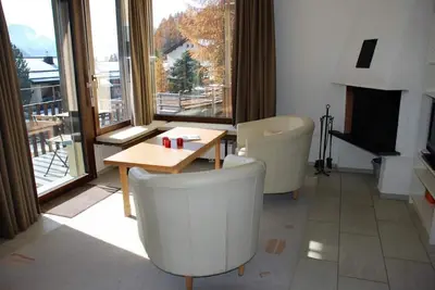 Image de Appartement de vacances La Punt-Chamues-ch pour 1 - 2 personnes avec 1 chambre à coucher - Apparteme