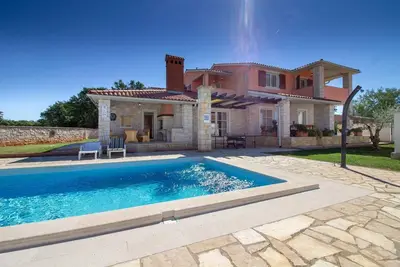Image de Maison de vacances Barbariga pour 1 - 9 personnes avec 4 chambres Ă coucher - Maison de vacances