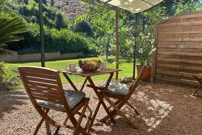 Image de Rez de jardin entre mer et montagne
