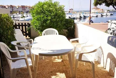 Image de T2 4 pers Le Barcarès Rdc Piscine Parking Animaux