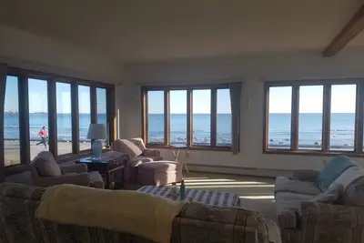 Beach Front House, Panoramic Ocean View, Watch Sun / Moon Rise / Set Over Ocean