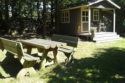 Image de Complexe de vacances Hilkenberg -kl. Cabane en bois pour 1-2 personnes en pleine nature