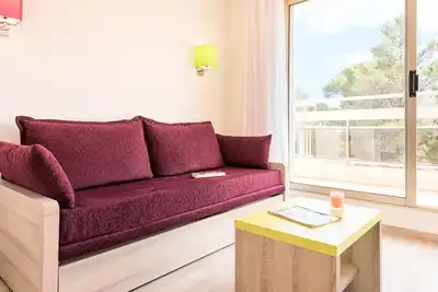 Image de Appartement 6 personnes - 2 Chambres + 1 Coin nuit - Balcon - Vue Jardin