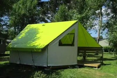 Image de Tente Lodge Sahari 17m² 2 chambres - sans sanitaires 4 personnes