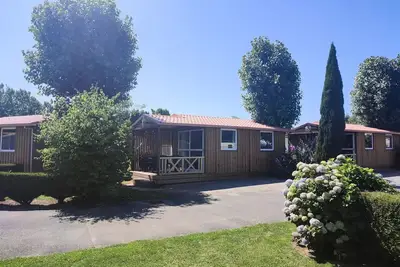 Image de Chalet Morea Standard 25m² (2 chambres) + Tv + Terrasse Couverte 5 personnes