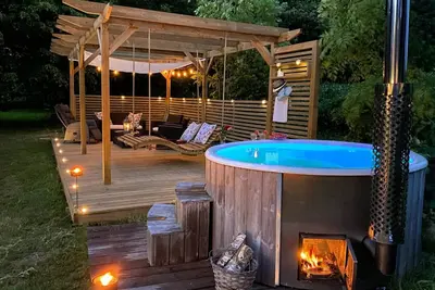 Image de Maison confortable avec grand jardin, à 200 m de la mer