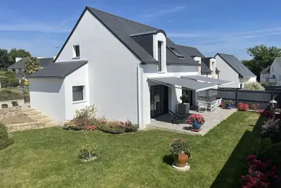 Image de Maison neuve située au Bono dans le Golfe du Morbihan, commerces à pieds, calme