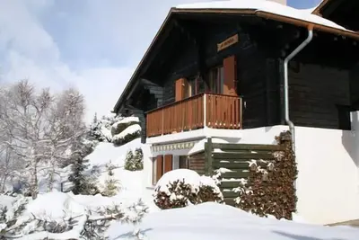 Image de Maison de vacances Crans-sur-Sierre pour 1 - 8 personnes avec 3 chambres Ă coucher - Chalet