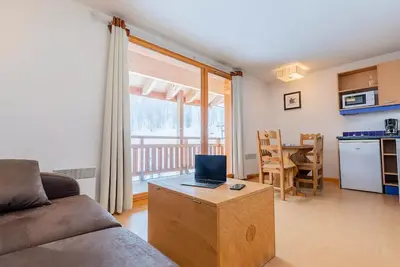 Image de Appartement 1 pièce + Coin montagne 4 personnes Vue pistes