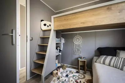 Image de Homeflower bord de Seine Premium 36m² 2 chambres + terrasse semi-couverte 4 personnes