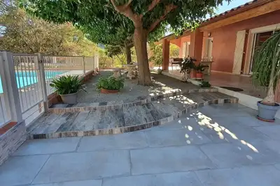 Image de Villa jardin avec piscine proximité lac du Salagou