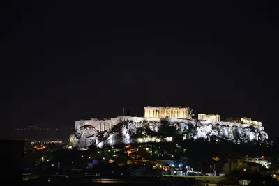 Image de Vue étonnante sur l'Acropole