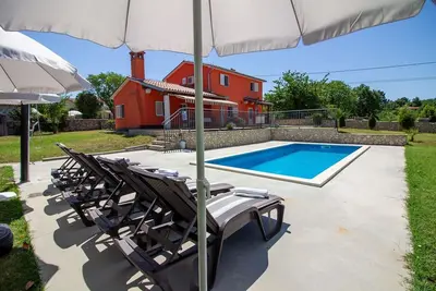 Image de Maison de vacances Svetvinčenat pour 1 - 8 personnes avec 3 chambres à coucher - Maison de vacances