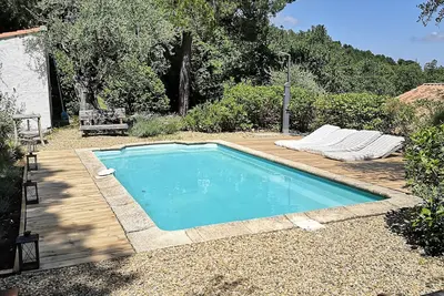 Image de Small house in the hills above Grasse swimming pool quiet sea view hiking