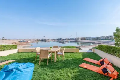 Image de maison unique à El Gouna mer rouge