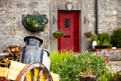 Image de Grenier du 17ème siècle dans l'ouest sauvage d'Irlande