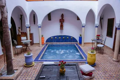 Image de Riad de rêve au coeur de Marrakech avec piscine