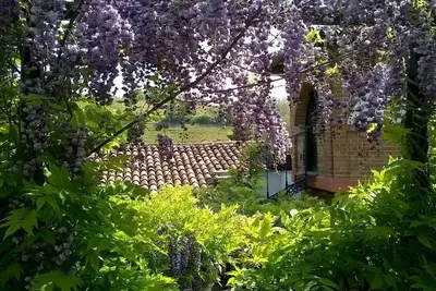 Image de Casa Sonny: chalet dans un jardin magique à 3 km du centre historique d'Asti