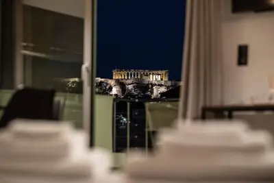 Image de Penthouse de rêve à Athènes avec vue sur l'Acropole