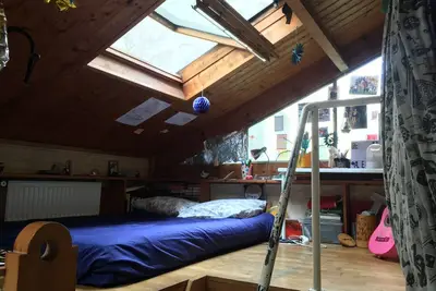 Image de Chalet en triplex de 30m2 sur cours intérieur avec bambous