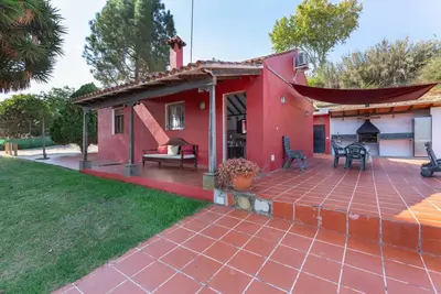 Image de Petite maison \"La Finca de Teror\" avec terrasse, vue sur les montagnes et jardin