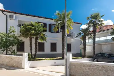 Image de Appartement de vacances Malinska pour 1 - 4 personnes avec 2 chambres à coucher - Appartement de vac