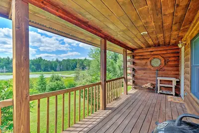 Image de Nouveau! Jacksonville Cabin avec terrasse et vues panoramiques