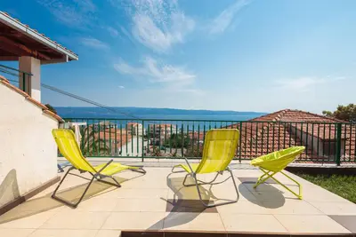 Image de Spacieux apt avec magnifique vue mer et grande terrasse