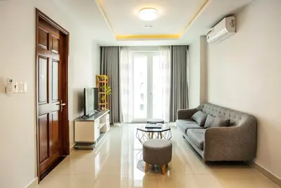 Image de Fu2day ★ 2br / 4b / Hcmc / Salle de sport / Piscine / Boutique / Près de l'aéroport