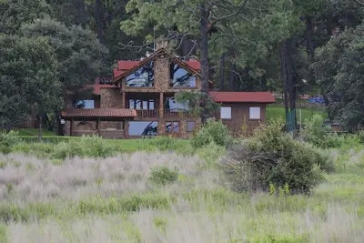 Image de Cabaña with grandes espacios de jardin para relajamiento