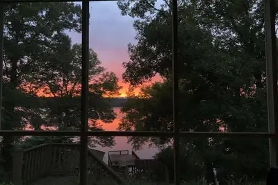 Image de Parfait retraite de pêcheurs sur la rivière Tennessee ou une escapade familiale et relaxante.