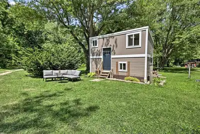 Image de Nouveau! Greencastle Tiny House, marchez jusqu'au lac Raccoon!