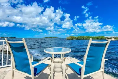 Palm Point 2bed 2bath maison avec vue sur l'eau libre et les impuretés