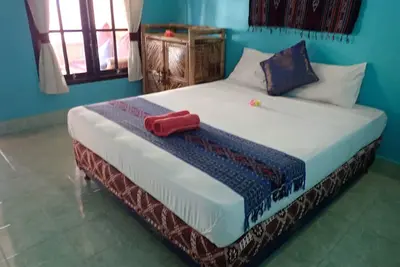 Image de Chambre Papaye bon marché et gaie pour les voyageurs à petit budget